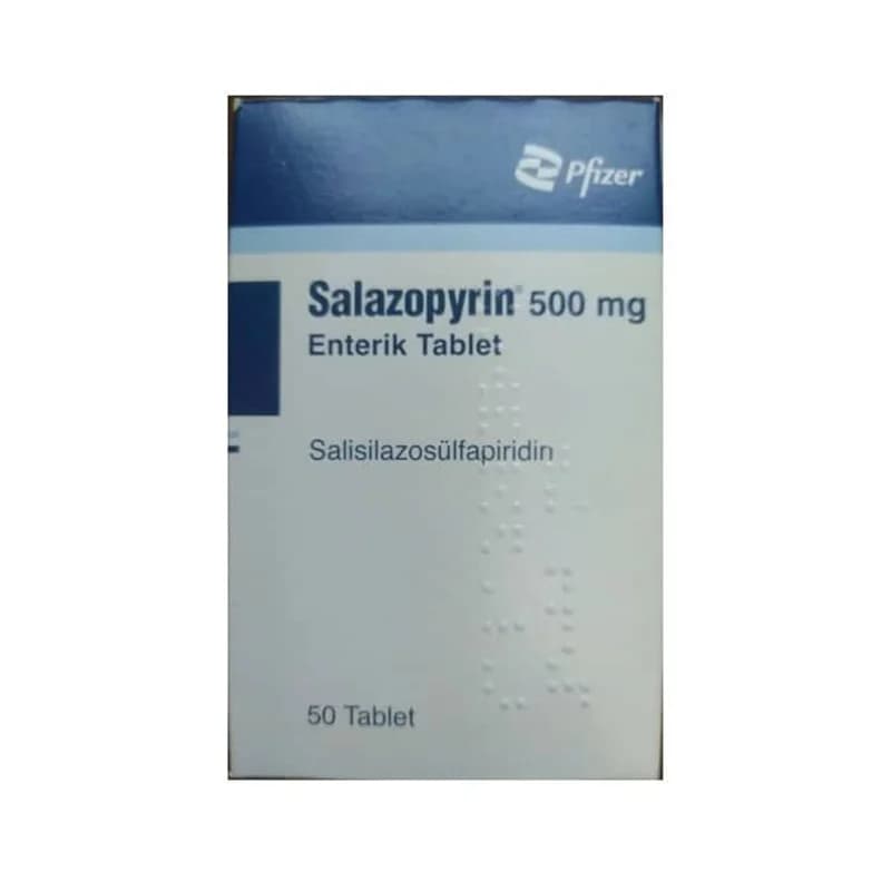قرص سولفاسالازین (Sulfasalazine) فایزر | کاربرد، نحوه مصرف و عوارض جانبی و خرید انلاین