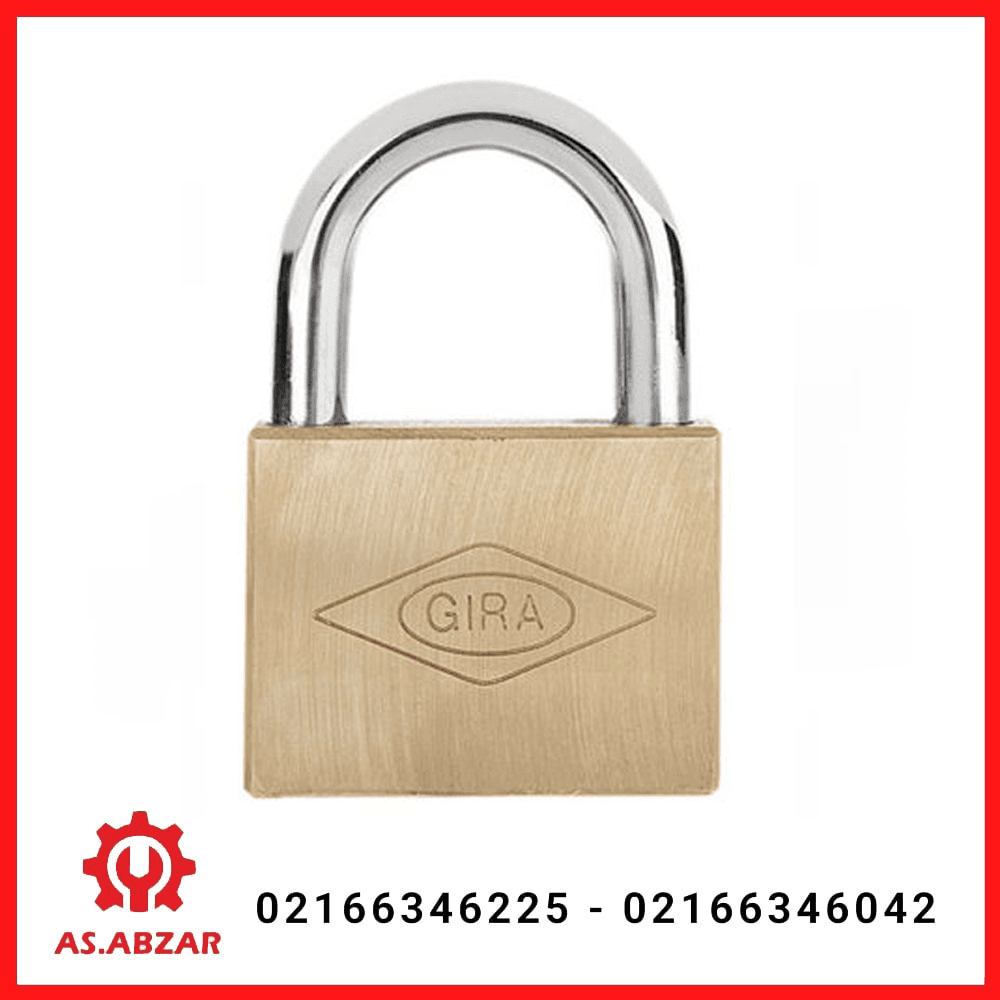 قفل آویز 60 تخت کوتاه گیرا مدل 005