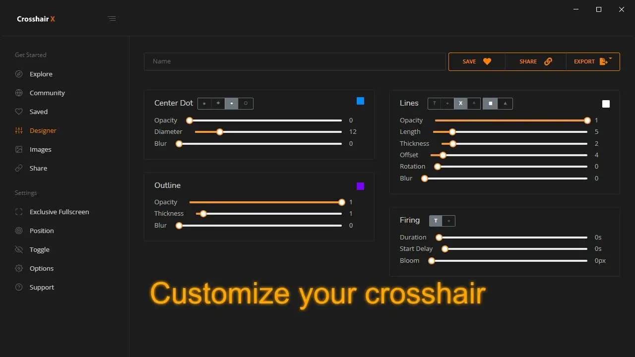 نرم افزار Crosshair X — تصویر ۱۲