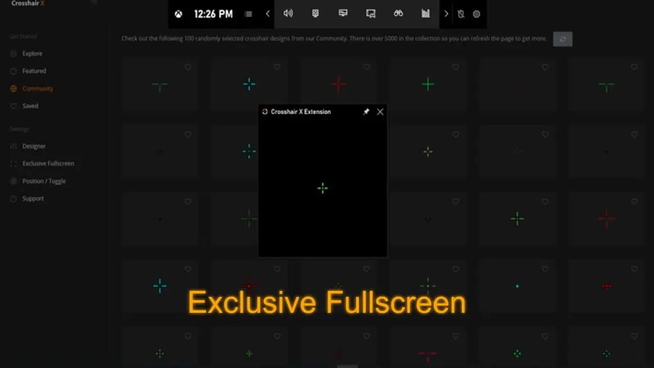 نرم افزار Crosshair X — تصویر ۶