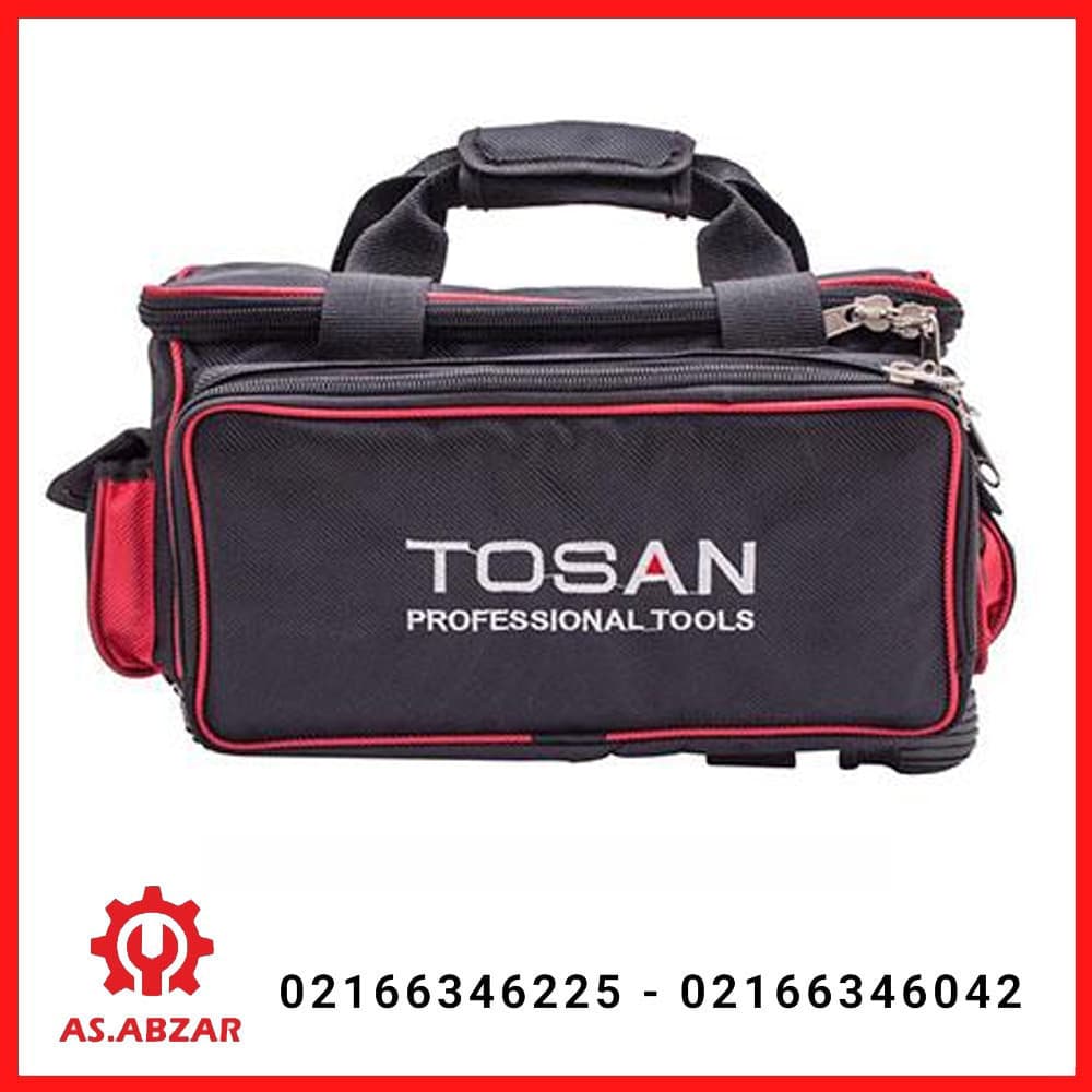 کیف ابزار کفه دار 50 سانتی کارگاهی توسن مدل TBR-50PI