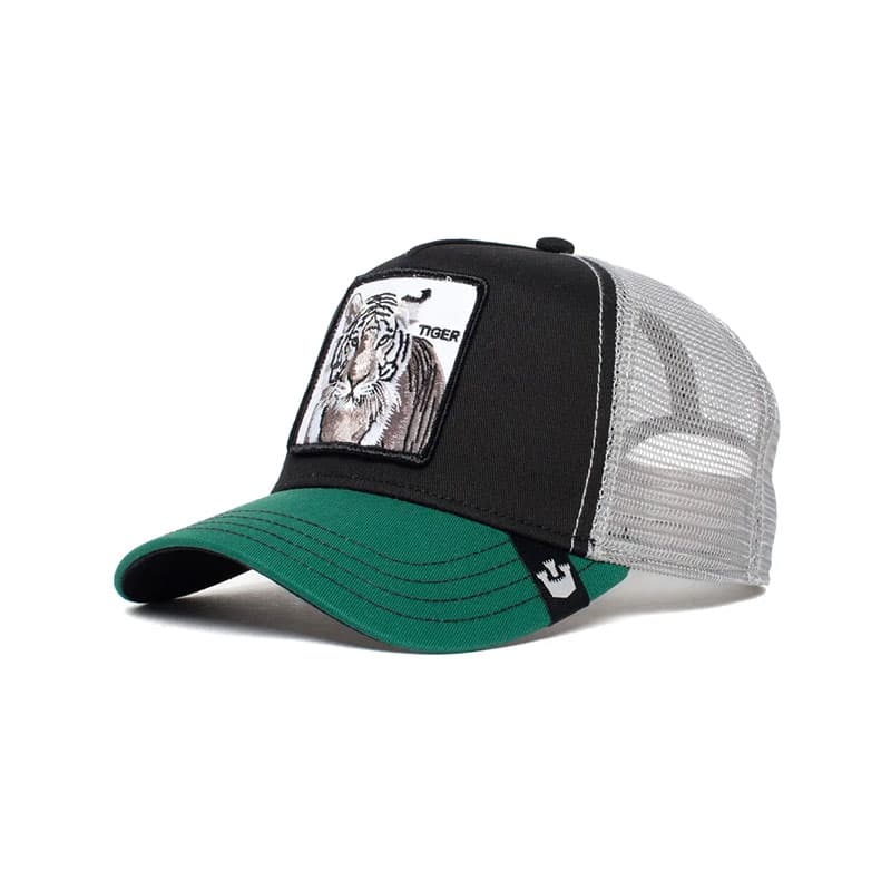 کلاه کپ گورین براز _ Goorin Bros The White Tiger Dark Green — تصویر ۲