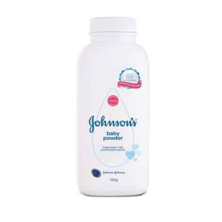 پودر بچه 100 گرمی جانسون سفید JOHNSONS