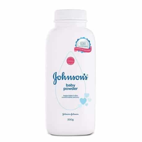 پودر بچه 200 گرمی جانسون سفید JOHNSONS