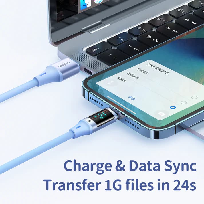 کابل شارژ لایتنینگ مک دودو MCDODO CA-1912 3A USB Lightning — تصویر ۷