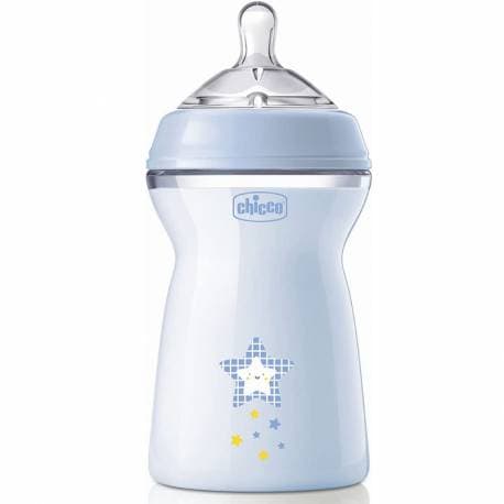 شیشه شیر نچرال فلینگ چیکو 330 میل طرح ستاره Chicco