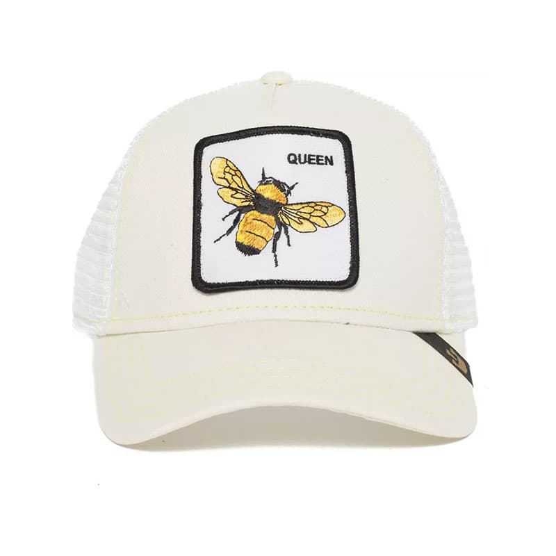 کلاه کپ گورین براز مدل کویین بی _ Goorin Bros The Queen Bee White — تصویر ۵
