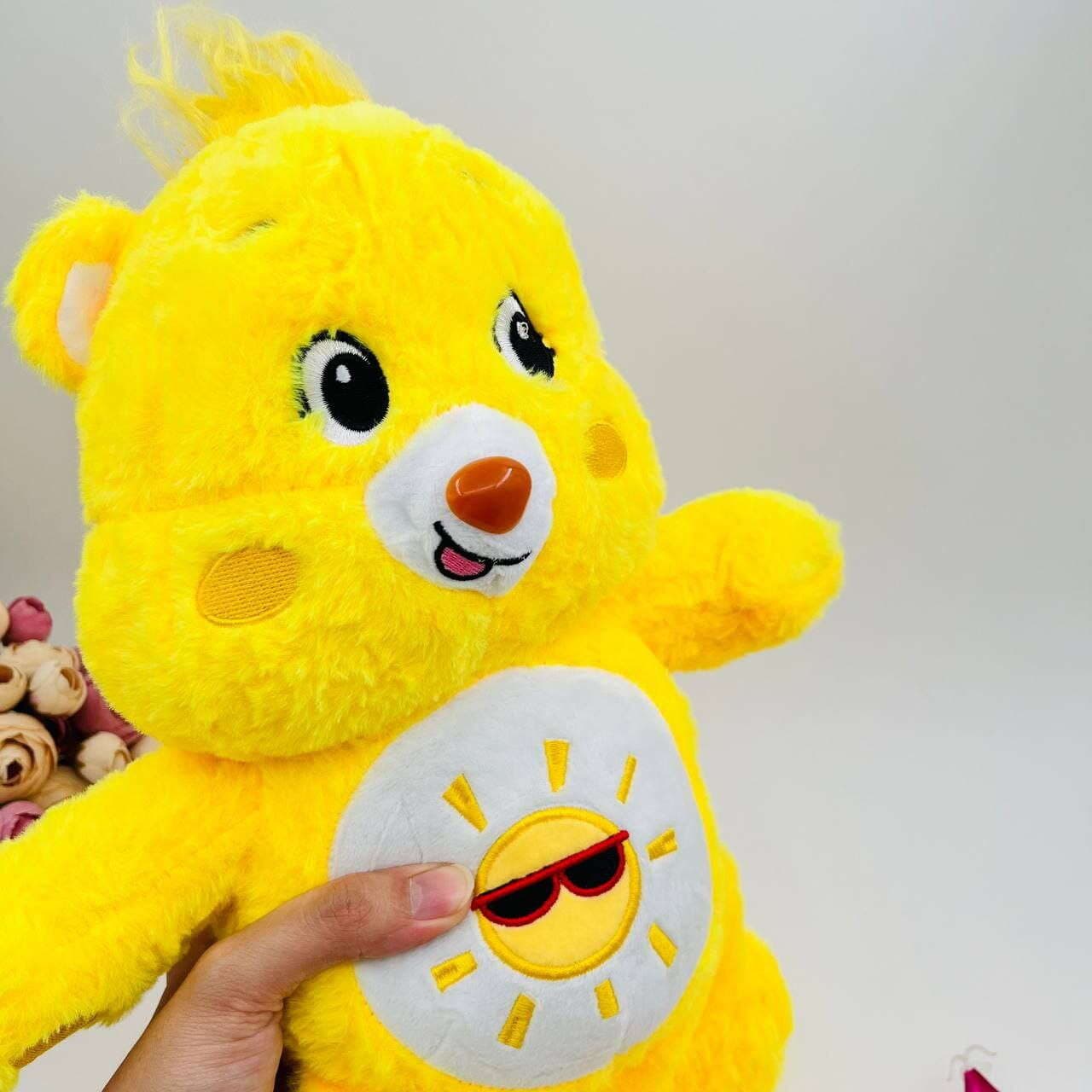 عروسک خرس مهربان زرد کد 508 — تصویر ۴