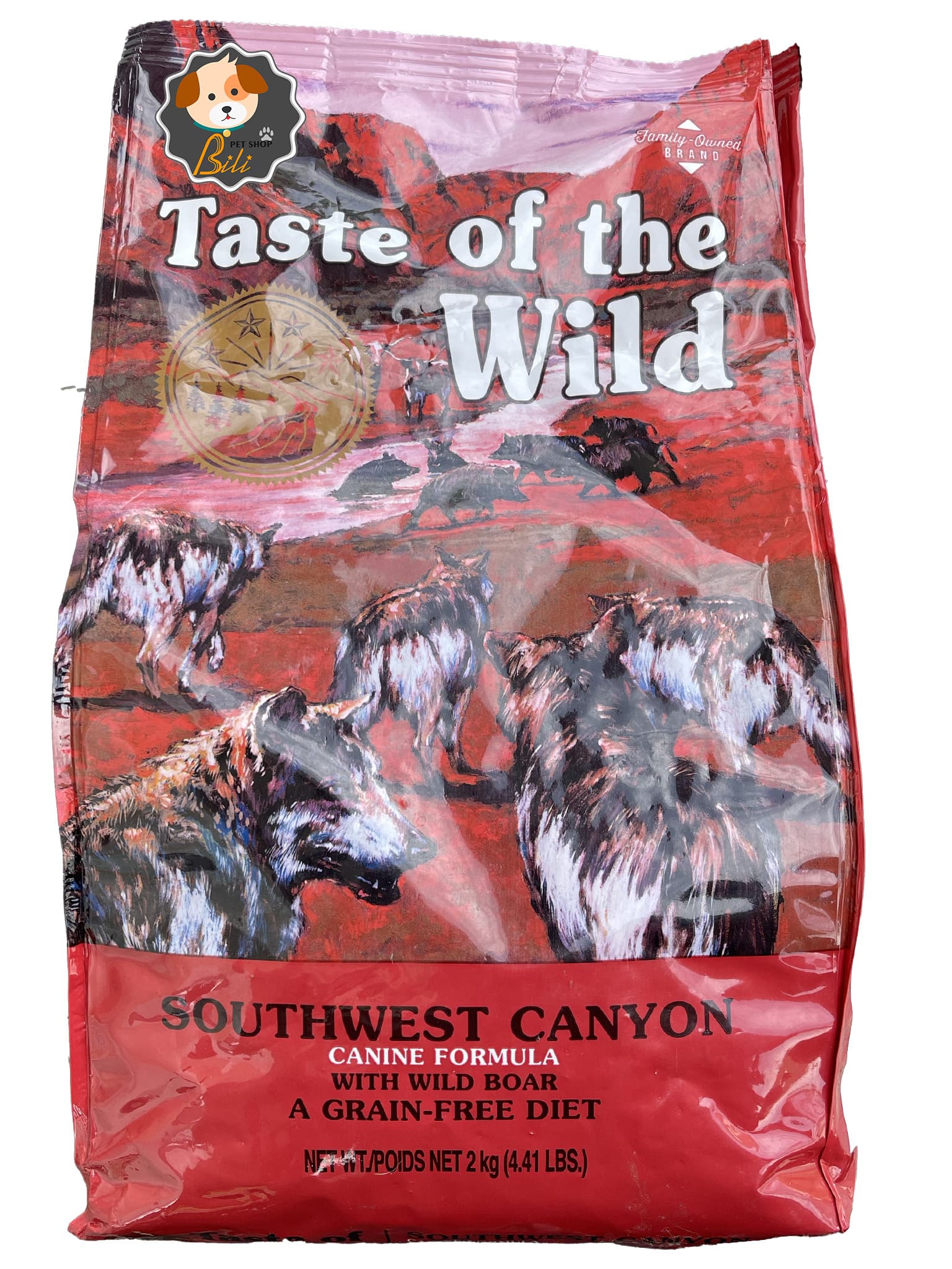 غذای خشک سگ تیست اف د وایلد با طعم گراز وحشی ۲ کیلویی ـ TASTE OF THE WILD SOUTHWEST CANYON WITH WILD BOAR 2 KG — تصویر ۲