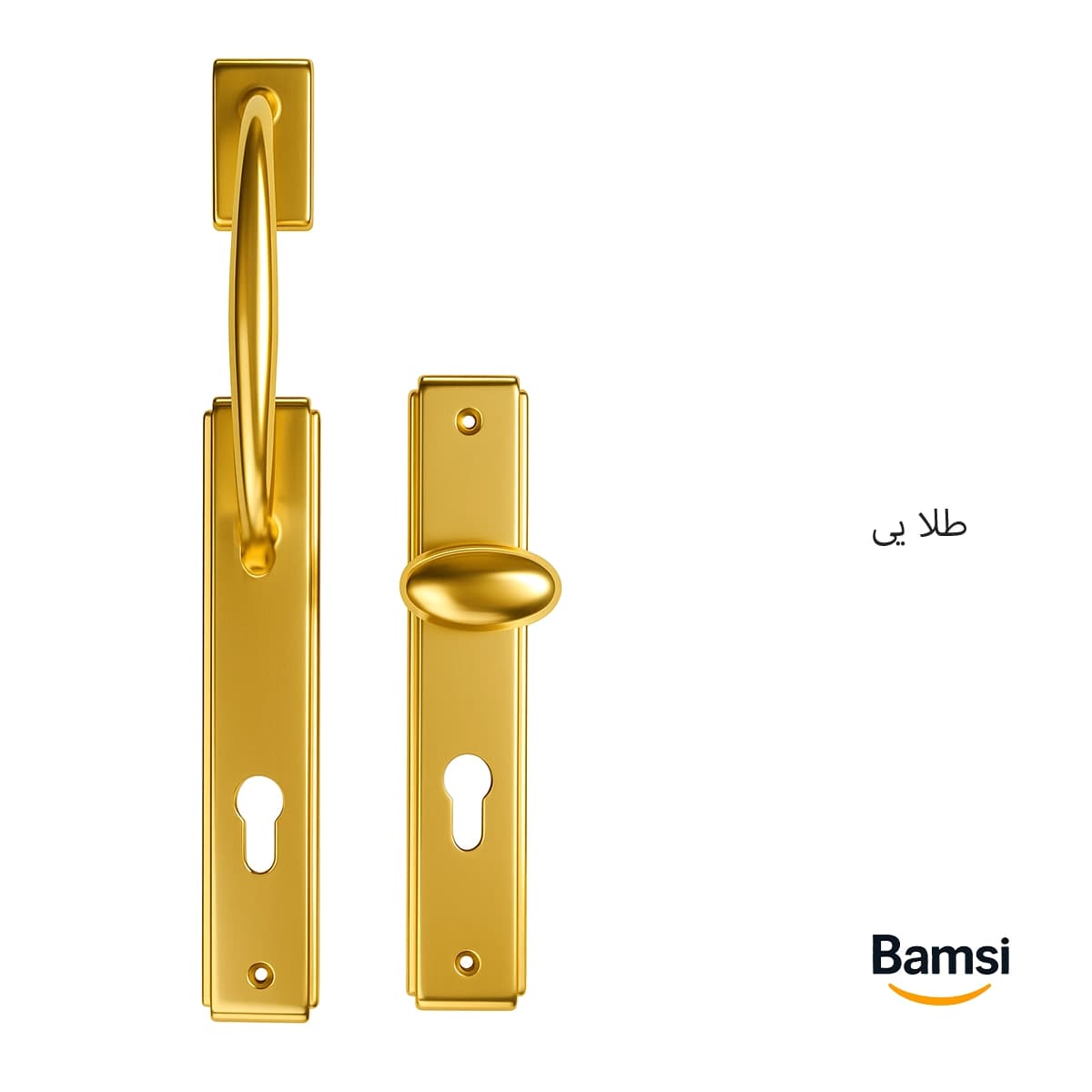دستگیره درب ورودی برند آیلین کد D48 — تصویر ۳