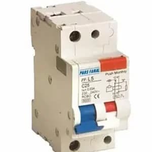 محافظ جان ترکیبی 25 آمپر تکفاز پارس فانال PFLN80-2P-25A — تصویر ۵