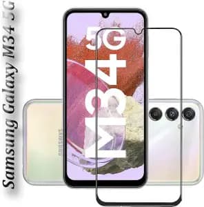 گلس گوشی سامسونگ Samsung Galaxy M34 5G مدل full glass — تصویر ۱۲