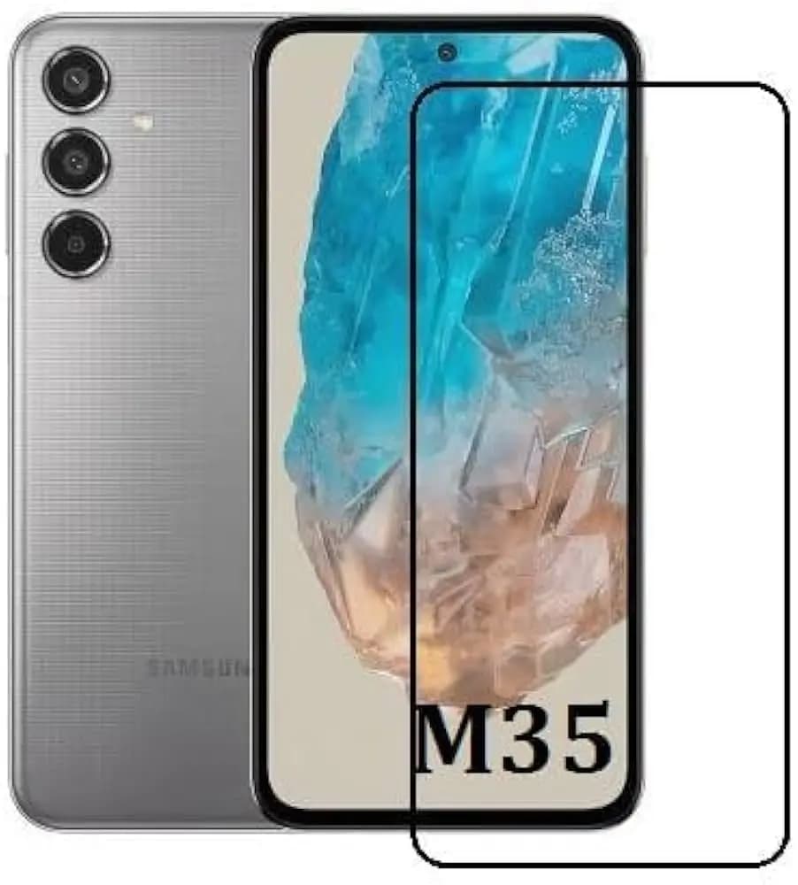 گلس گوشی سامسونگ Samsung Galaxy M35 مدل full glass — تصویر ۱۲