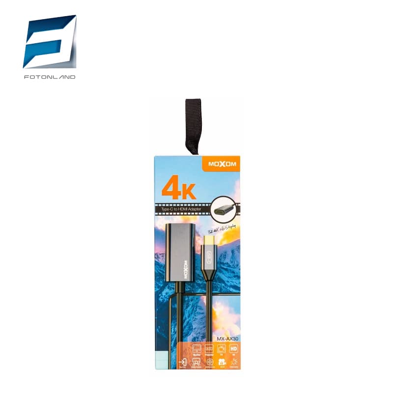 تبدیل Type-C به HDMI برند Moxom مدل MX-AX30