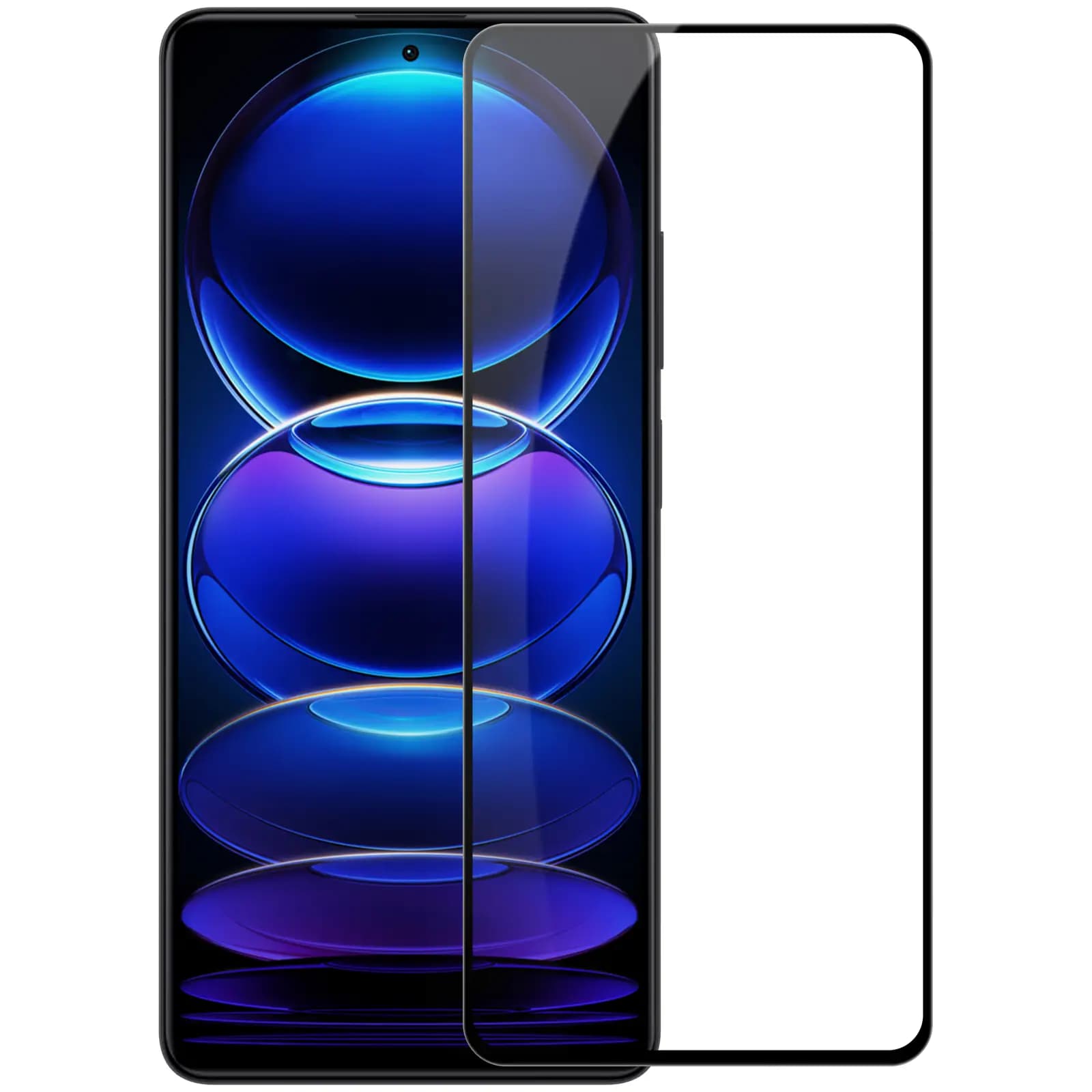 گلس گوشی شیائومی Xiaomi Redmi note 12R pro مدل full glass