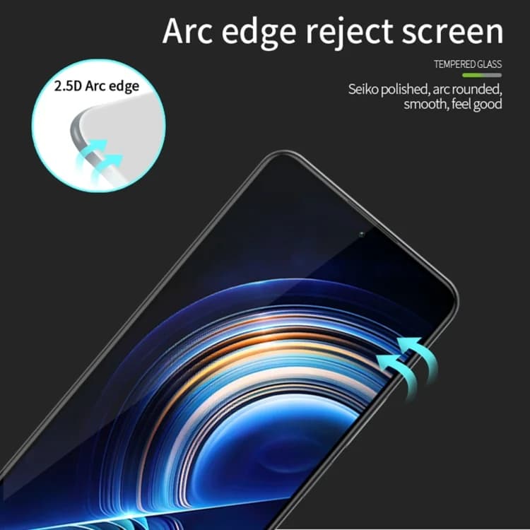 گلس گوشی شیائومی Xiaomi Redmi K60 Ultra مدل full glass — تصویر ۸