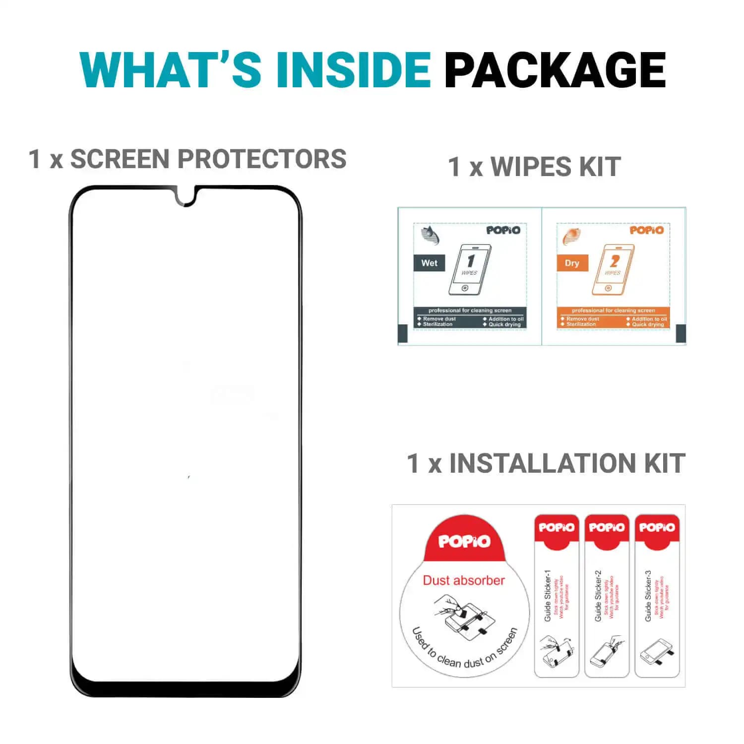گلس گوشی شیائومی Xiaomi Redmi 13R 5G مدل full glass — تصویر ۶