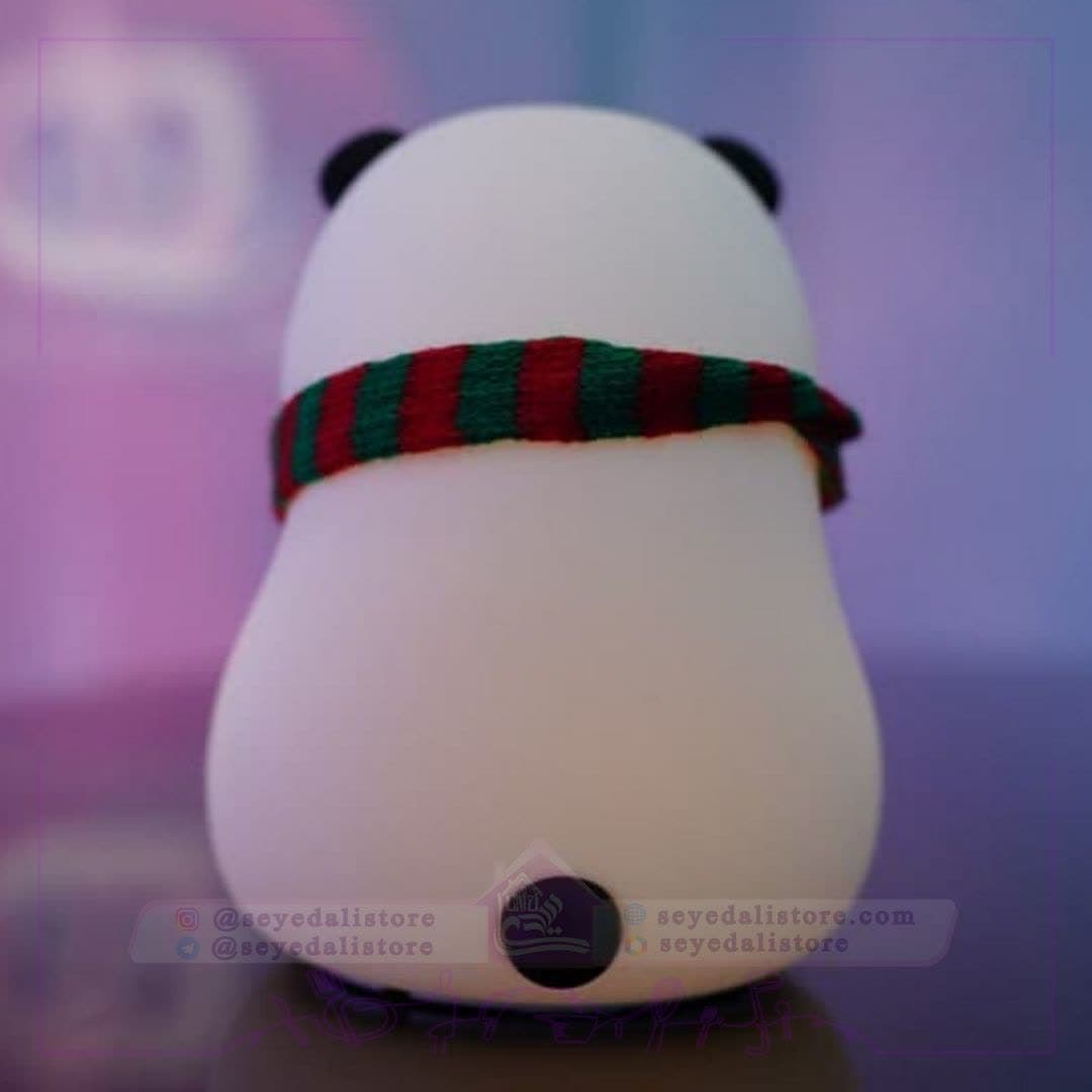 چراغ خواب پاندا خسته panda silicone night light — تصویر ۶