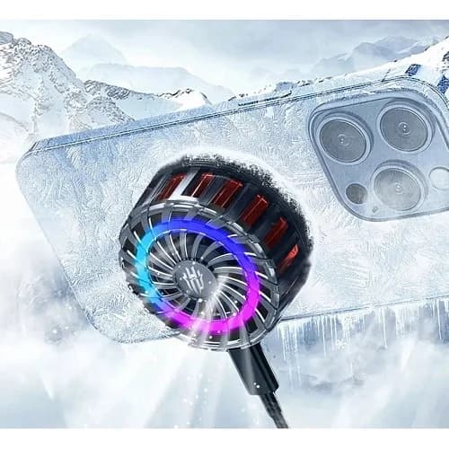 فن خنک کننده گوشی موبایل ردمجیک RedMagic Magnetic Cooler 4 Pro رادیاتوری — تصویر ۴