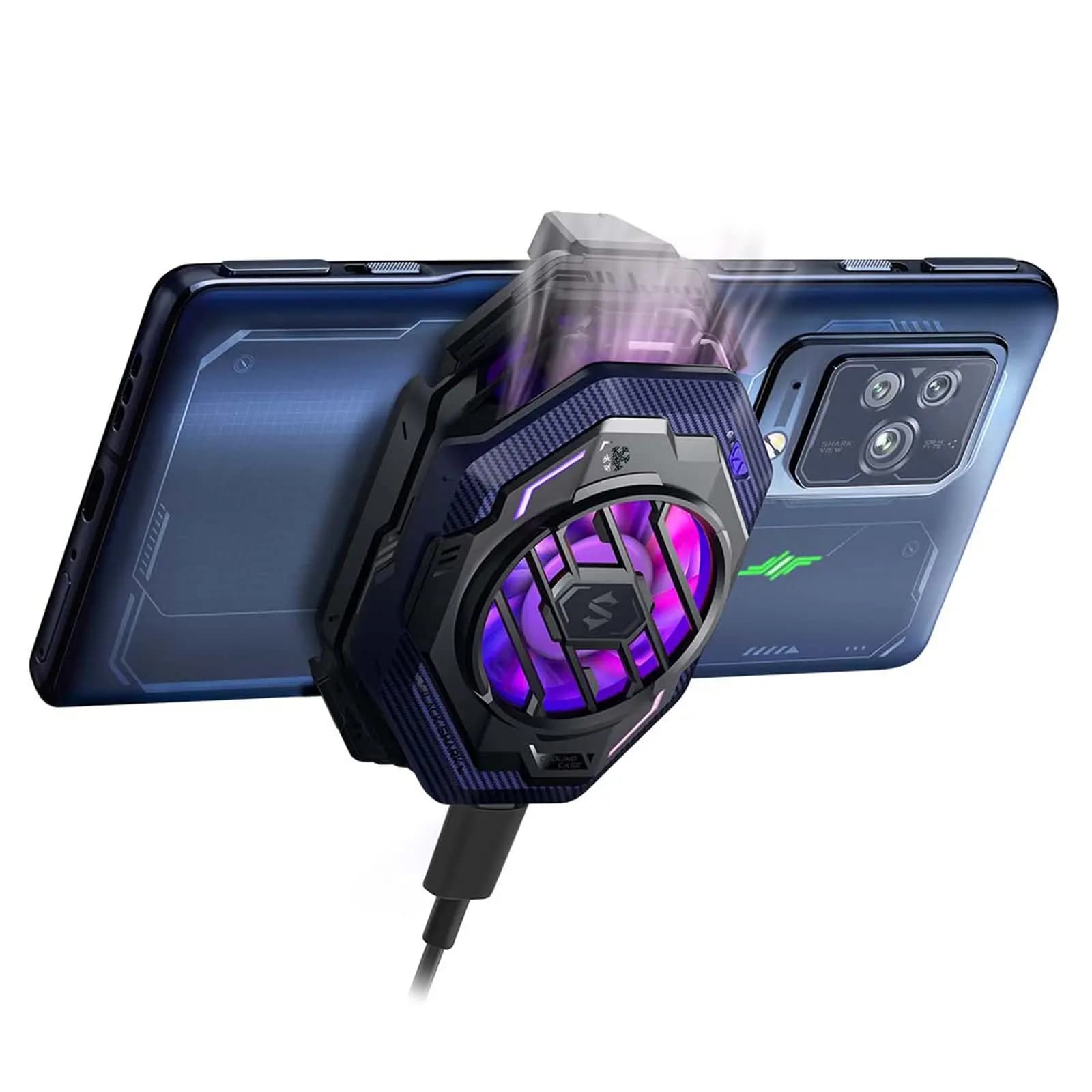 فن خنک کننده رادیاتوری گوشی موبایل بلک شارک Black Shark FunCooler 3 Pro — تصویر ۶