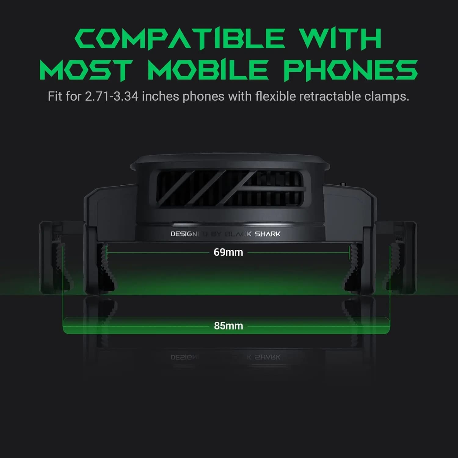 فن خنک کننده رادیاتوری گوشی موبایل بلک شارک Black Shark FunCooler 3 Lite — تصویر ۵