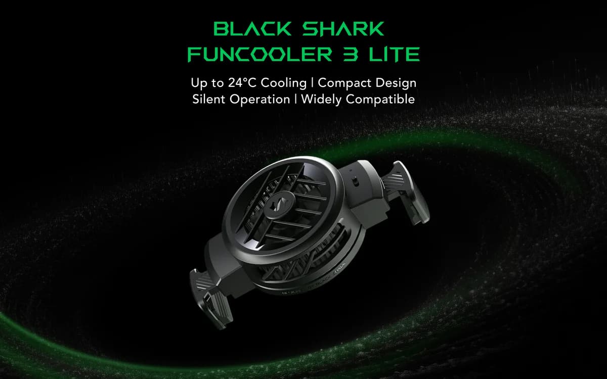 فن خنک کننده رادیاتوری گوشی موبایل بلک شارک Black Shark FunCooler 3 Lite — تصویر ۹
