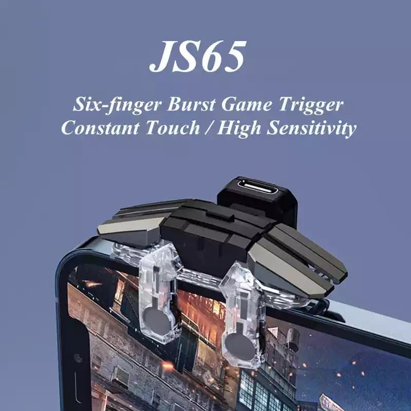 دسته بازی 6 انگشتی مغناطیسی موبایل مدل js65 — تصویر ۱۱