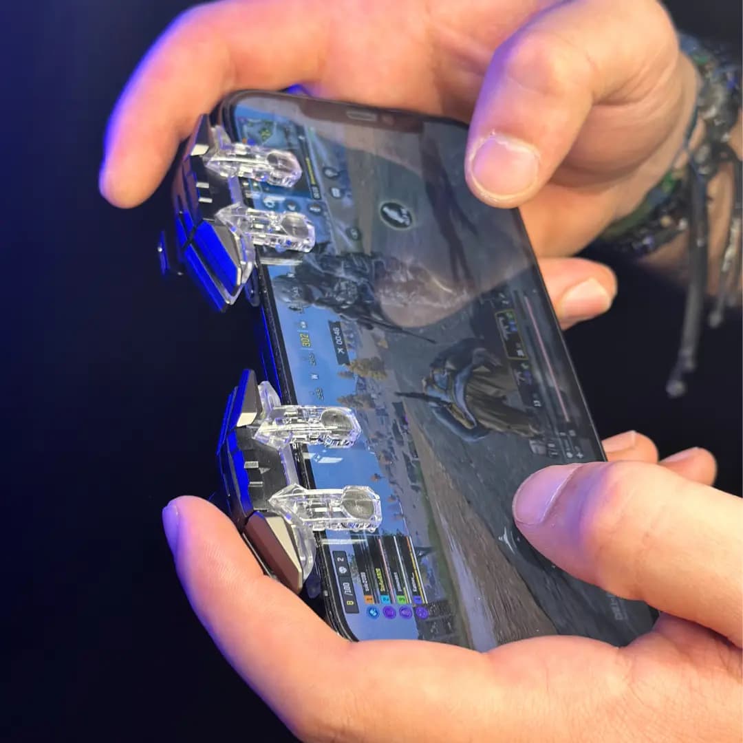 دسته بازی 6 انگشتی مغناطیسی موبایل مدل js65 — تصویر ۶