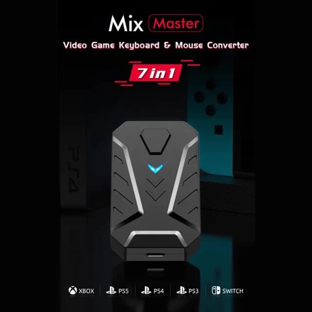 موس و کیبورد کنسول Mix Master مدل 7IN1 — تصویر ۵