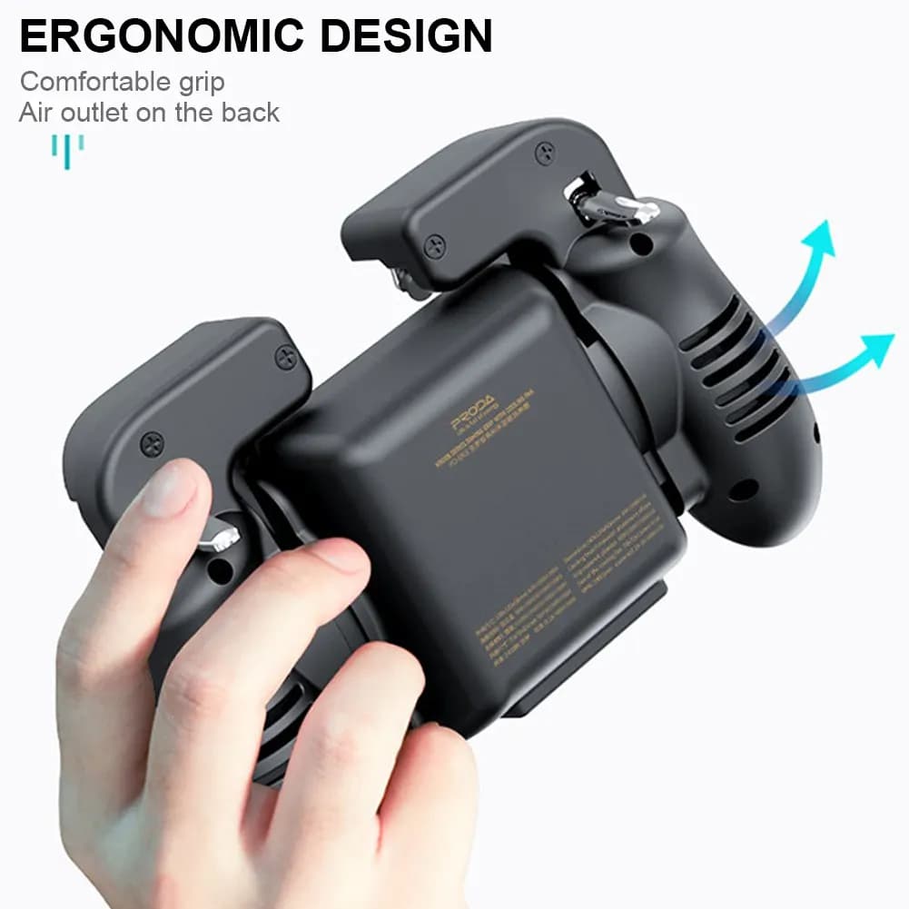 دسته بازی فن دار موبایل BOROFONE مدل DGA01 — تصویر ۸
