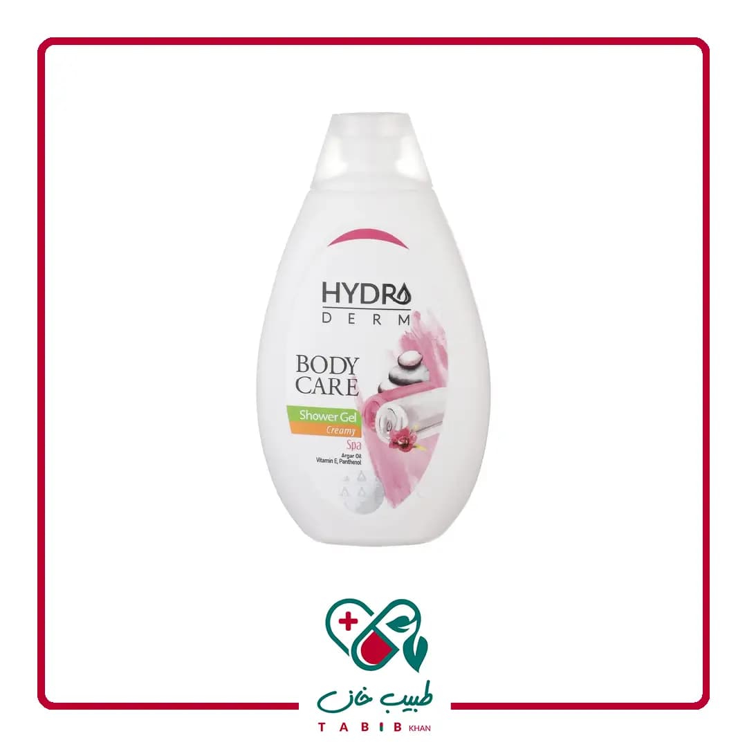 شامپو بدن کرمی هیدرودرم با رایحه اسپا 500 میلی لیتر/ Hydroderm Body Care Spa Creamy Shampoo 500 Ml — تصویر ۴