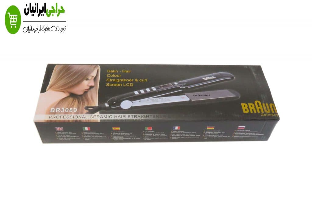اتو مو کراتینه براون 750 درجه BRAUN-3089 — تصویر ۹