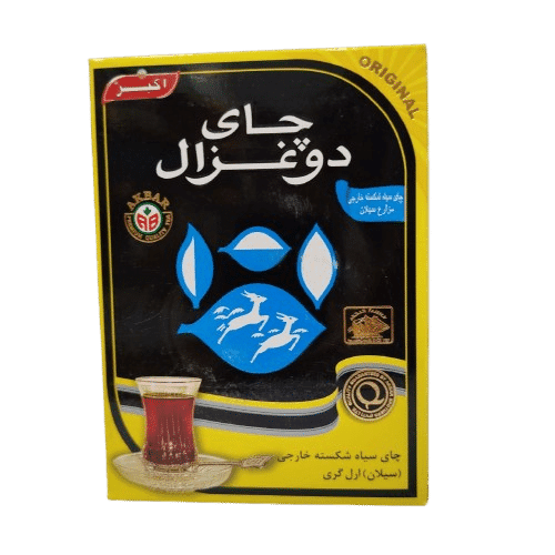 چای سیاه سیلان دوغزال معطر ۲۵۰ گرمی – چای عطری اصل سریلانکا