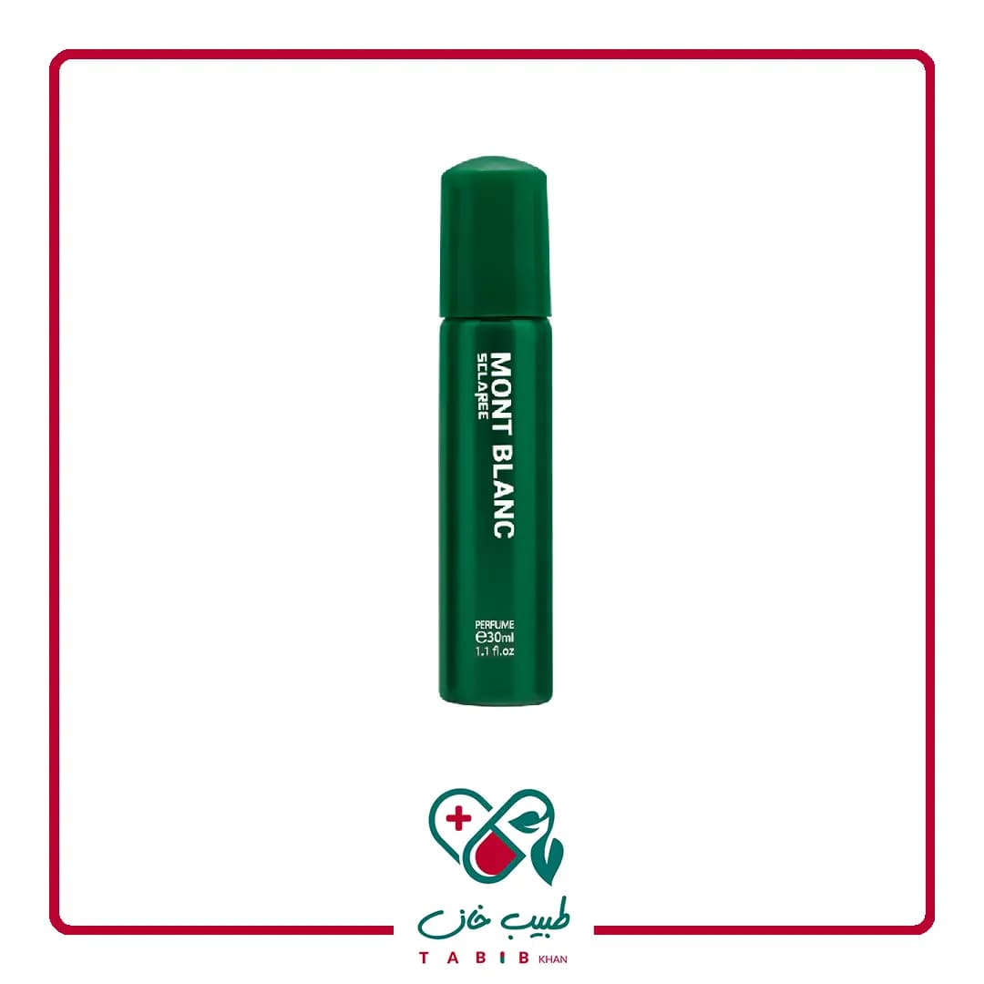 عطر جیبی مردانه مدل مونت بلنک لجند اسکلاره حجم 30 میل/Sclaree Mont Blanc Legend men’s pocket perfume volume 30 ml