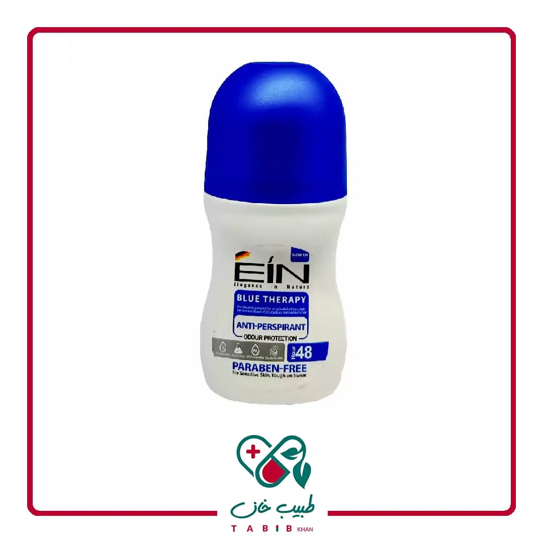 رول ضد تعریق زنانه بلوتراپی ای آی ان 50 میل/Blue Therapy Deodorant For Women EIN 50 mil