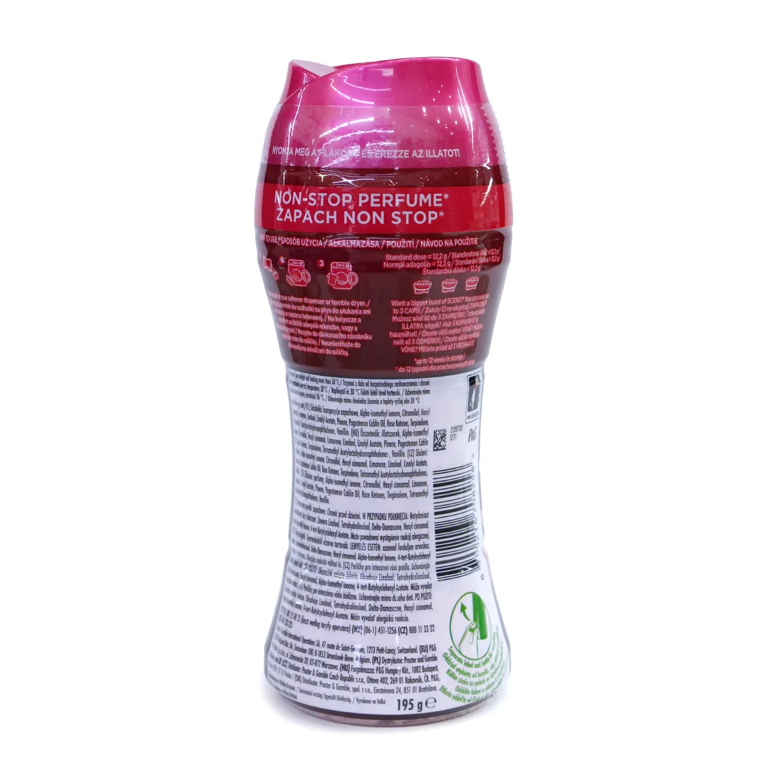 دانه های خوشبو کننده لباس لنور Lenor رایحه Ruby Jasmine بسته 195 گرمی — تصویر ۵