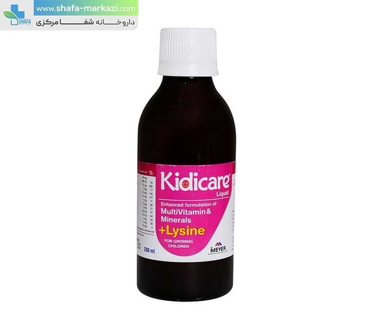 شربت کیدیکر مایر ویتابیوتیکس | MEYER VITABIOTICS cidicare — تصویر ۳