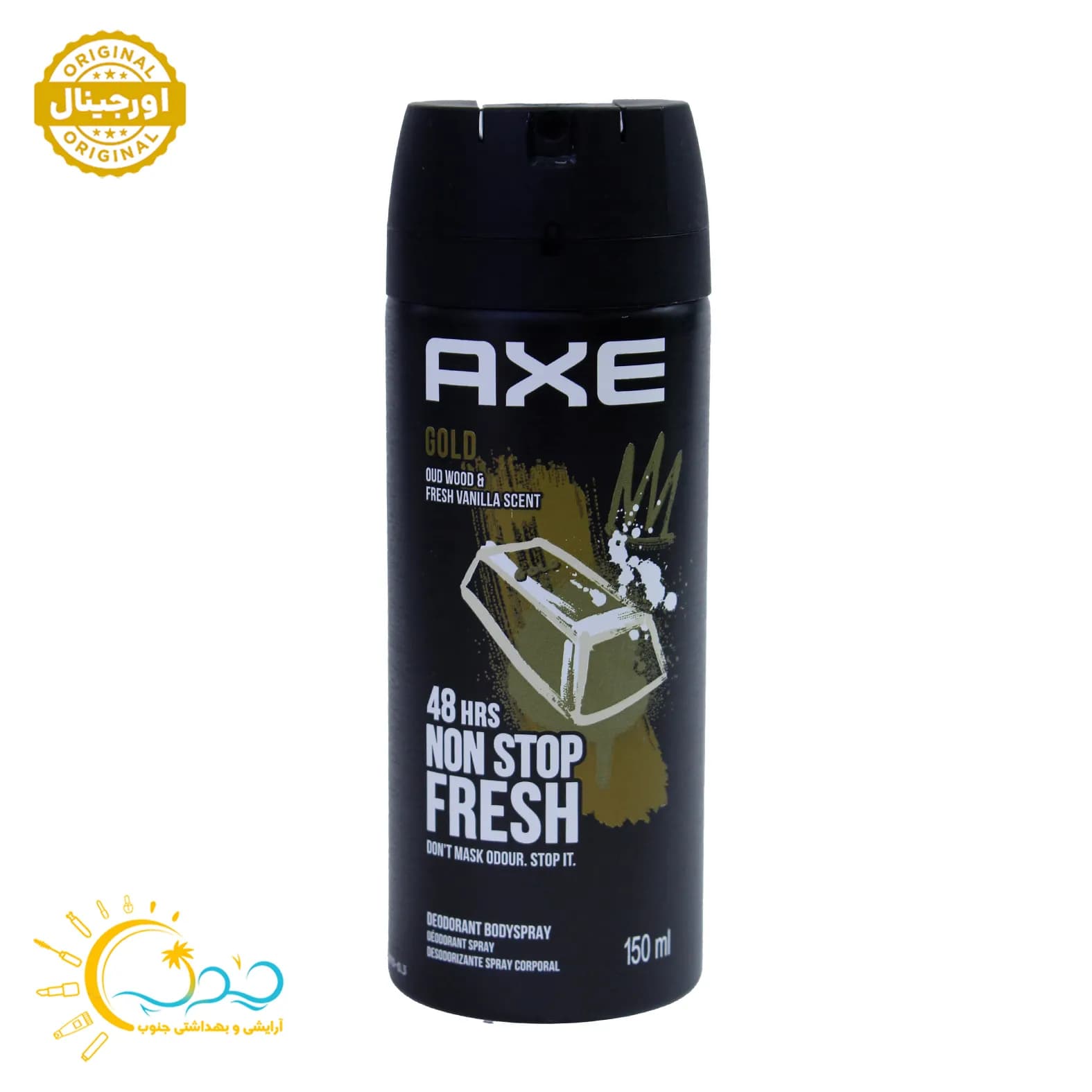 اسپری ضدتعریق مردانه آکس Axe مدل Gold حجم 150 میل — تصویر ۵