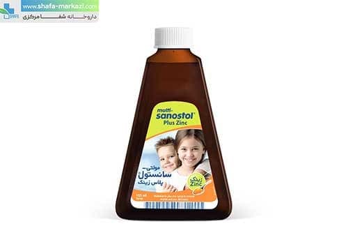 شربت مولتی ویتامین زینک پلاس سانستول | Multi sanostol plus zinc syrup — تصویر ۴