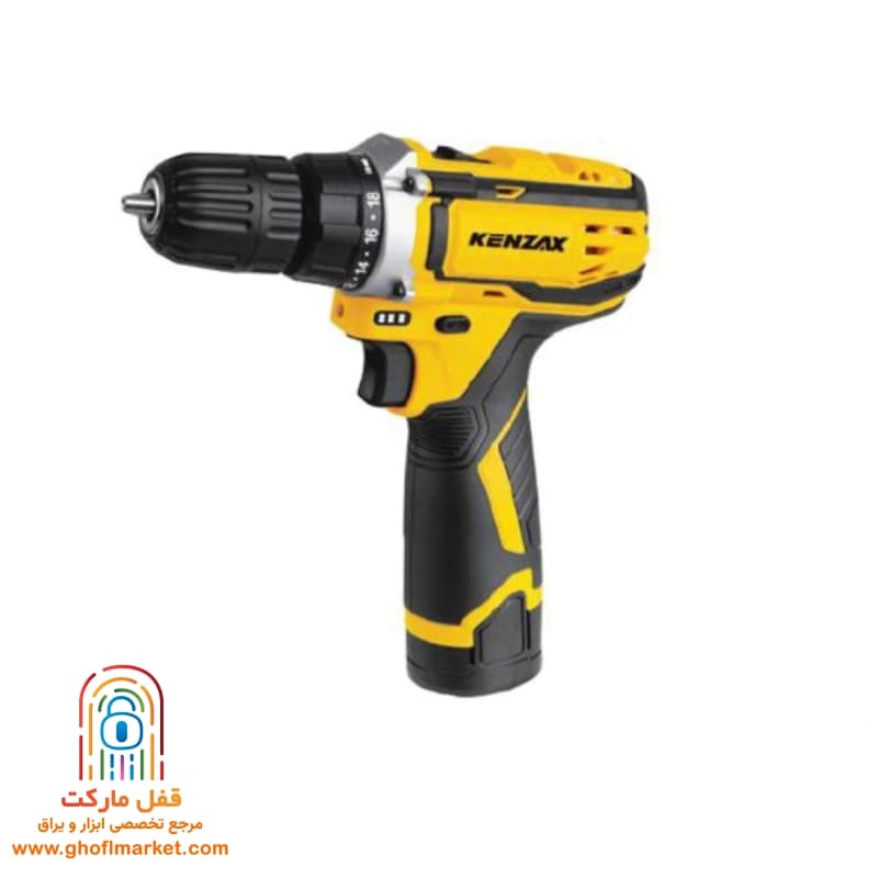 دریل پیچ گوشتی شارژی 12 ولت کنزاکس مدل 8112 — تصویر ۱۰