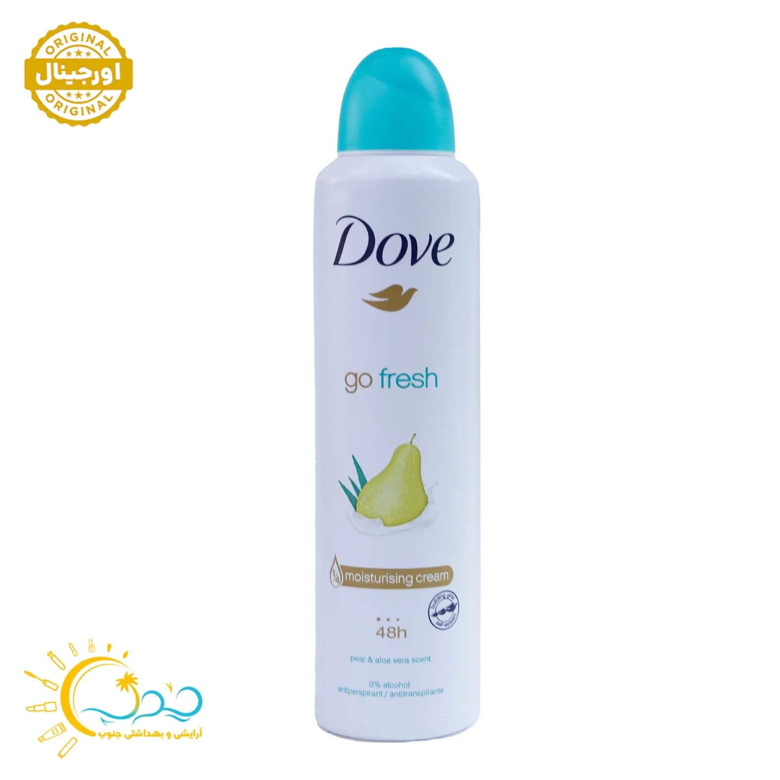 اسپری ضد تعریق گلابی داو مدل Go Fresh حجم 250(هندی)