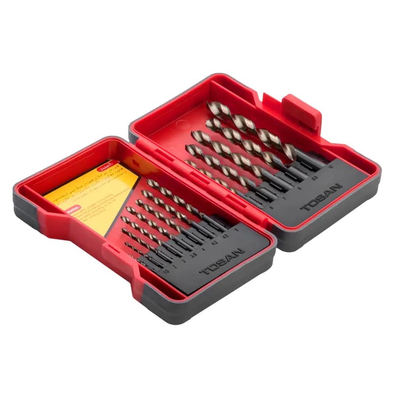 ست 13 عددی مته 5 درصد کبالت توسن مدل T14-MB13-HSSCO-110