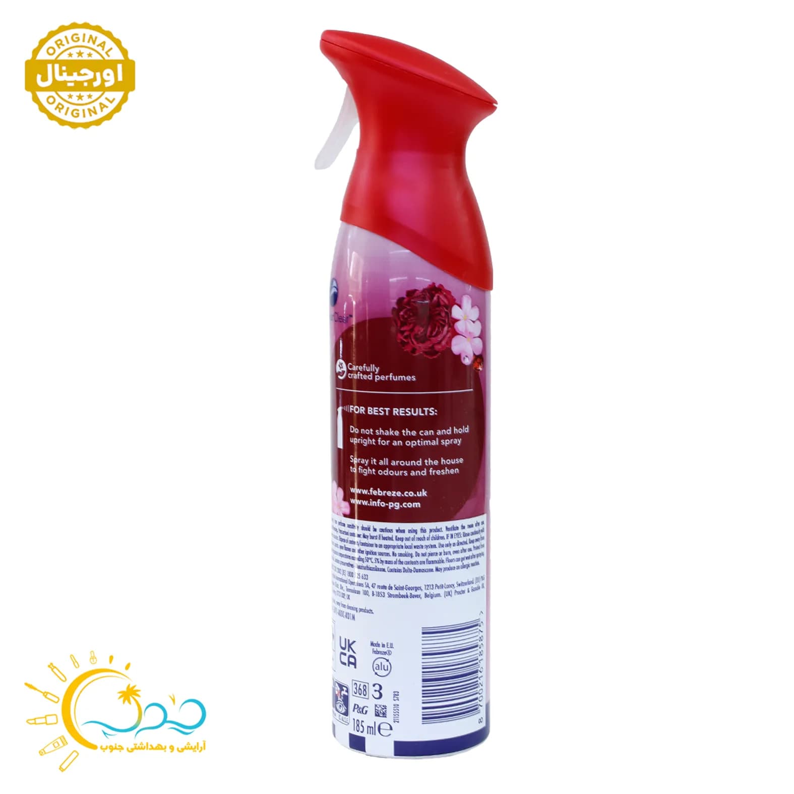 اسپری خوشبو کننده هوا Febreze مدل Ruby Jasmine حجم 185 میلی لیتر — تصویر ۷