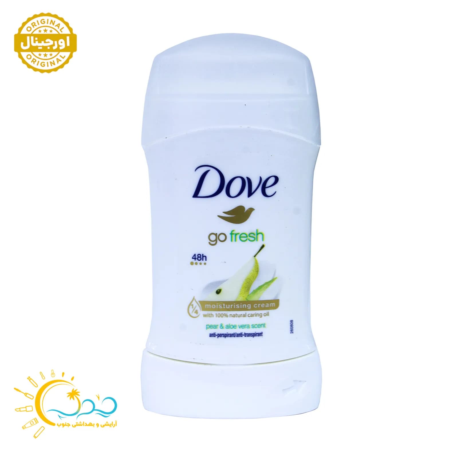مام صابونی داو Dove ضد تعریق با رایحه گلابی حجم 40 گرم — تصویر ۲