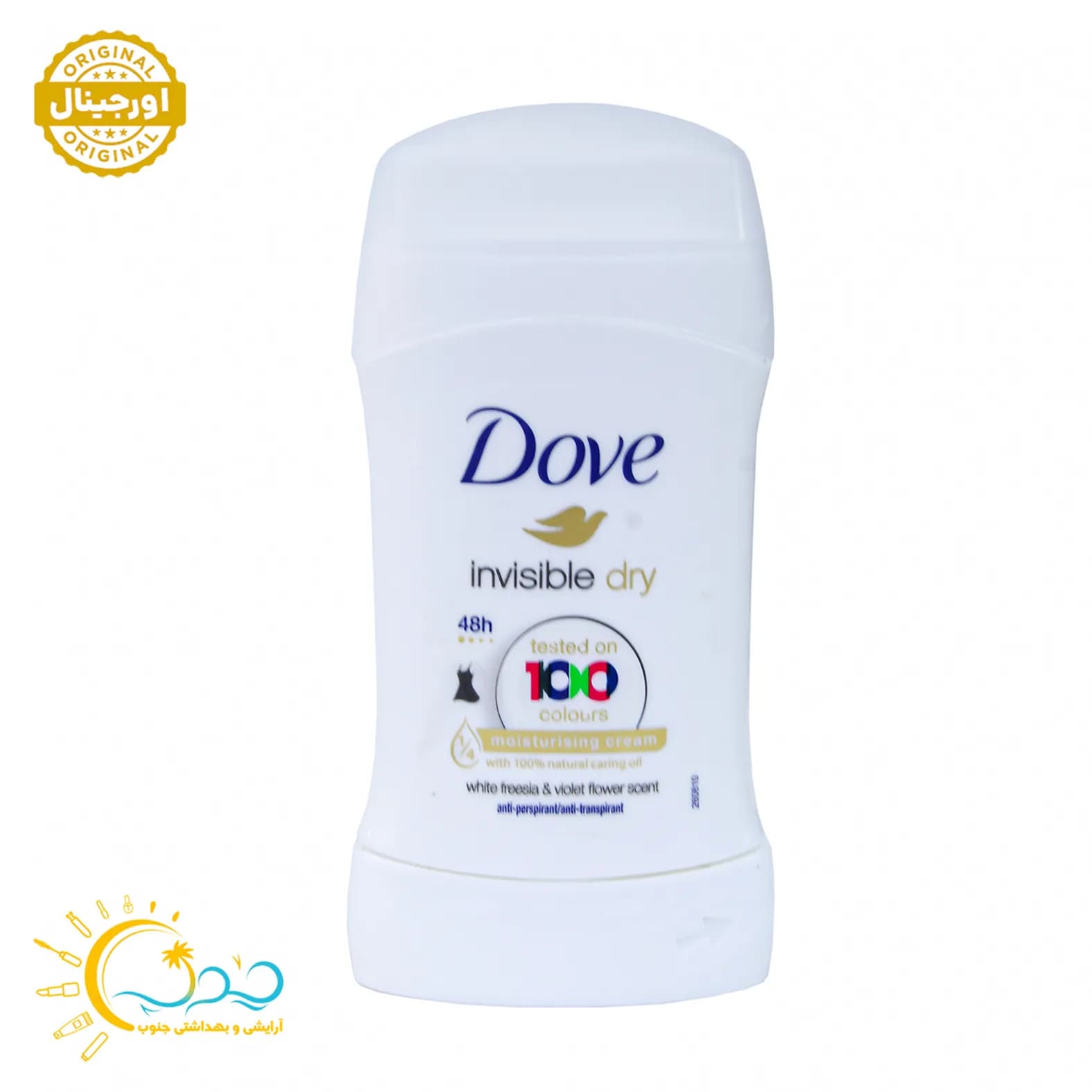 استیک ضد تعریق زنانه داو مدل Invisible Dry حجم 40 میل