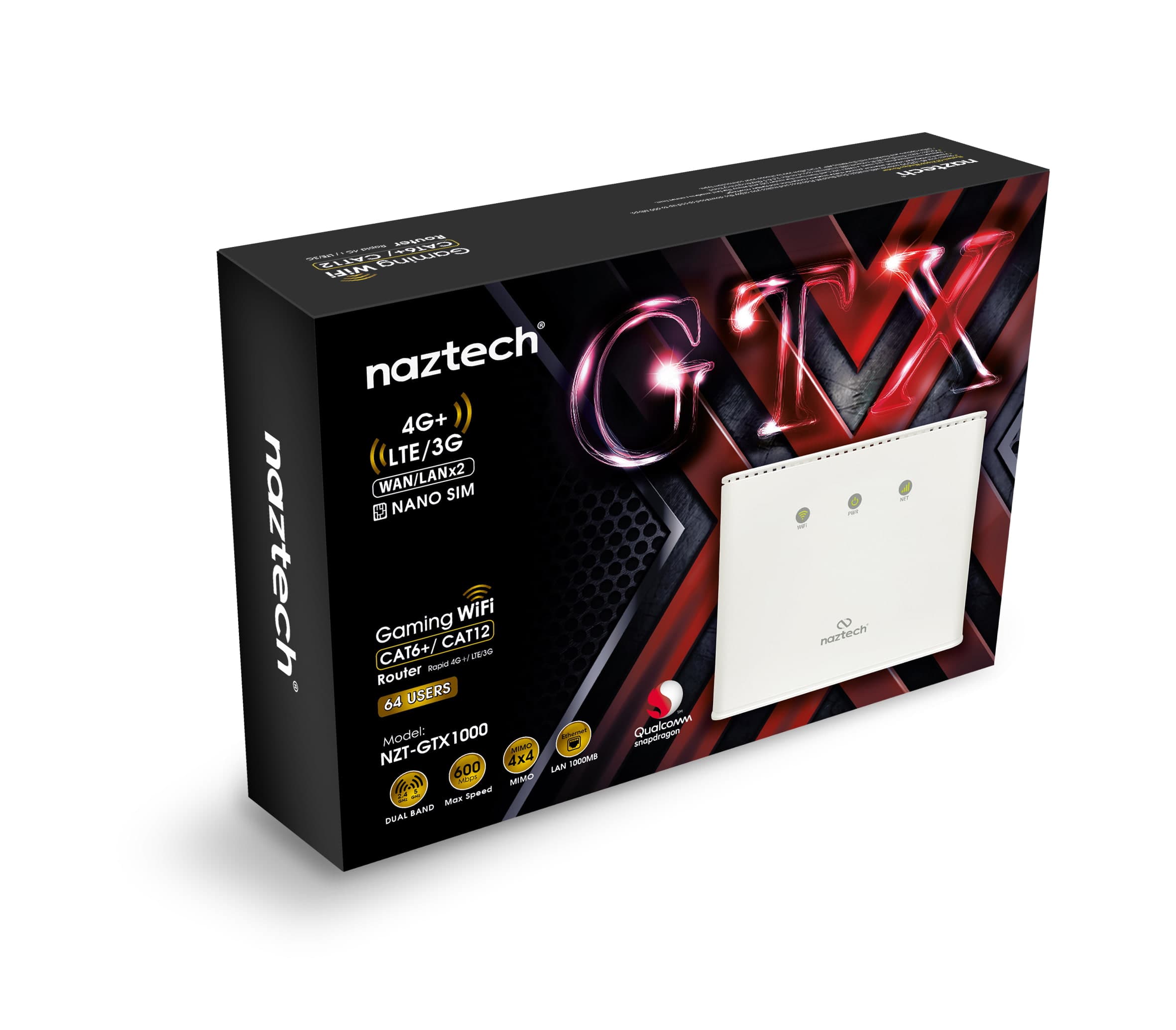 مودم رومیزی 4.5G نزتک مدل NZT-GTX1000 — تصویر ۴