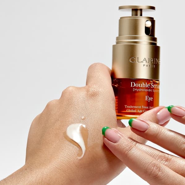 دور چشم دابل سرم کلارنس اصل 20 میل | Clarins Double Serum Eye — تصویر ۳