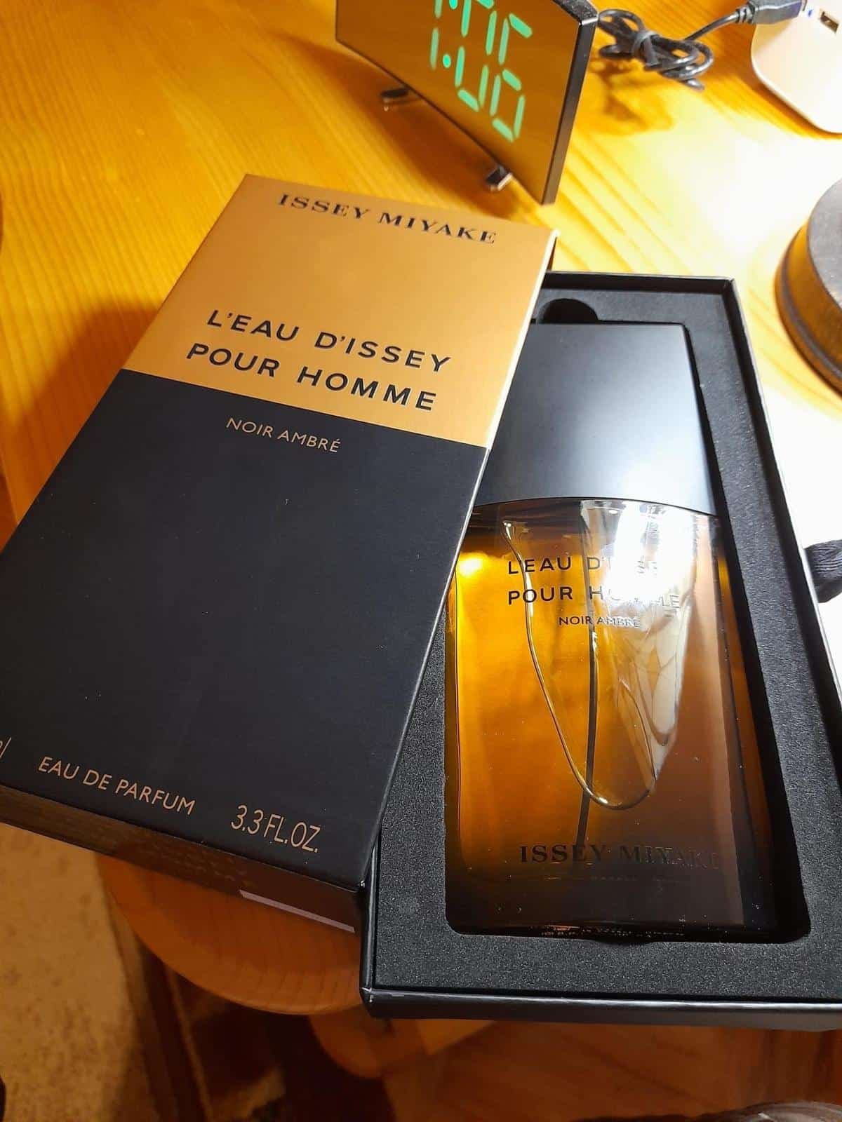عطر ادکلن ایسی میاکه لئو د ایسی نویر امبر مردانه اصل | Issey Miyake L`Eau d`Issey Pour Homme Noir Ambre 100ml — تصویر ۴