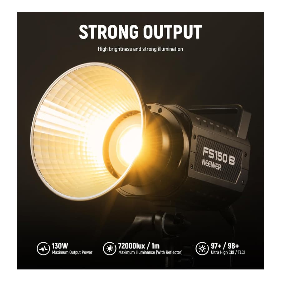 ویدیو لایت نیور NEEWER Bi-Color Video Light FS-150B — تصویر ۵