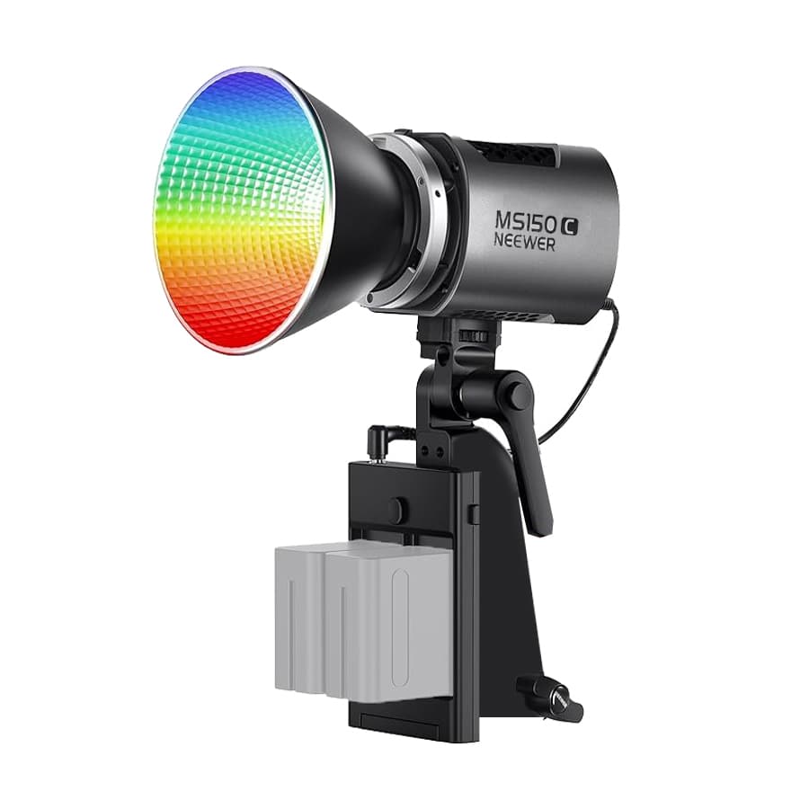 ویدیو لایت نیور NEEWER Video Light MS-150C RGB — تصویر ۱۰